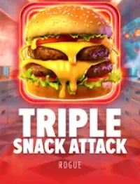 triple snack attack game logo