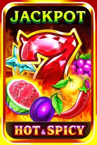 hot and spicy slots game logo