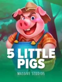 5 little pigs game logo