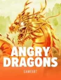 angry dragons game logo